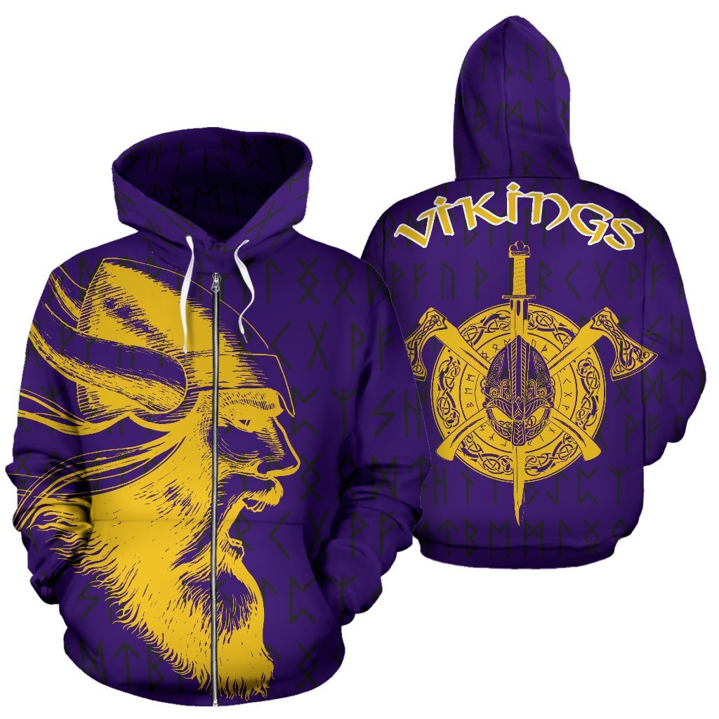 vikings-warrior™-hoodie-zip-up