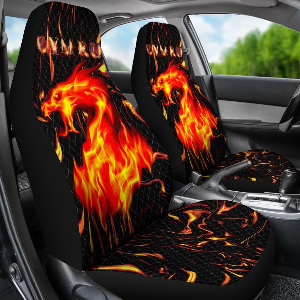 wales-dragon-in-flame-car-seat-covers