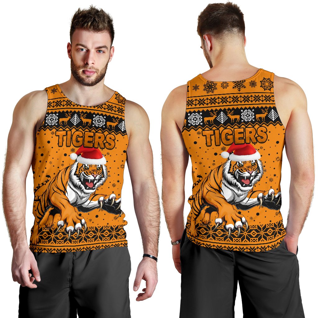 wests-christmas-mens-tank-top-tigers-unique-vibes-orange