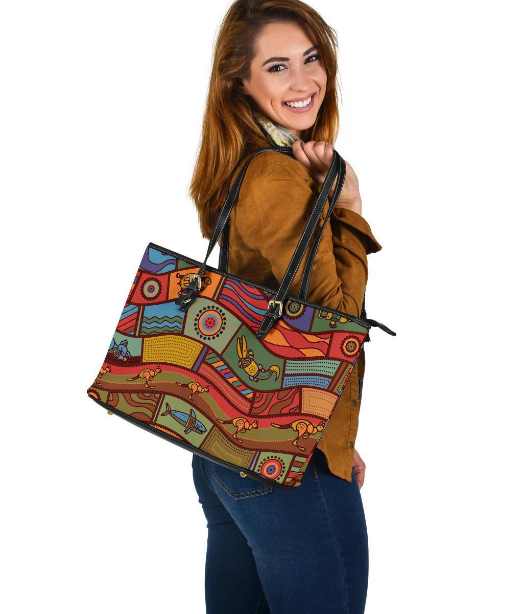 large-leather-tote-bag-aboriginal-art-with-animals