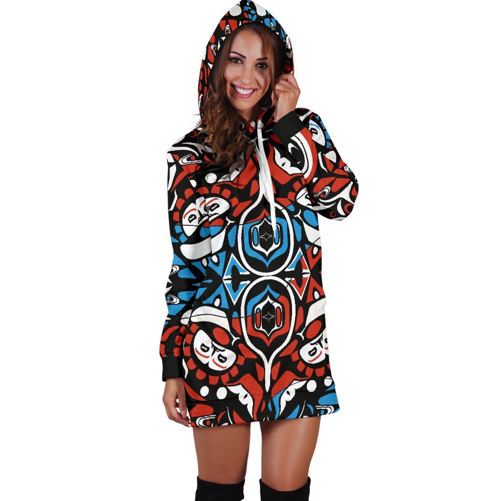 canada-haida-pattern-hoodie-dress