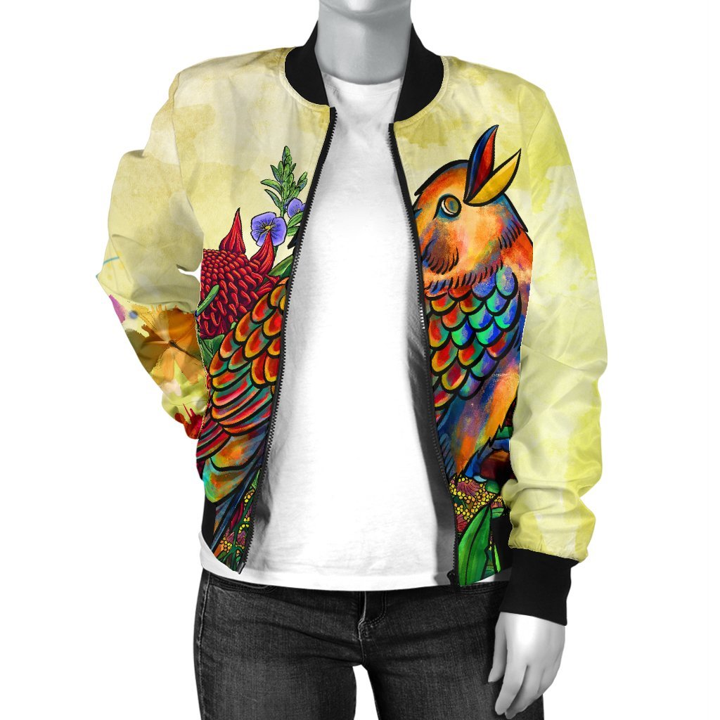 womens-bomber-jacket-australia-kookaburra-with-waratah