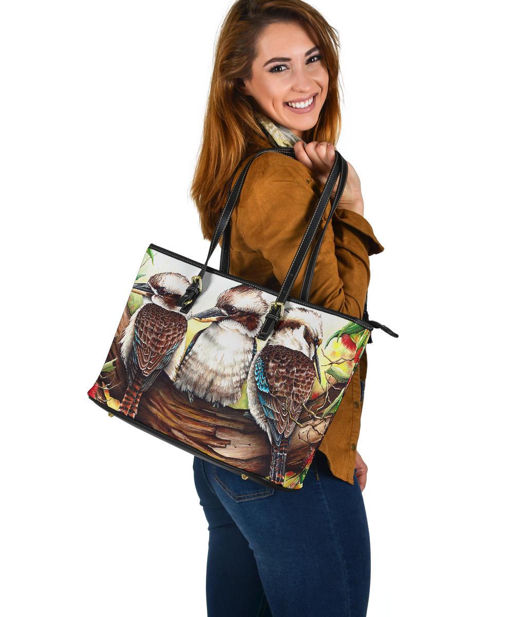 large-leather-tote-bag-kookaburra-with-waratah