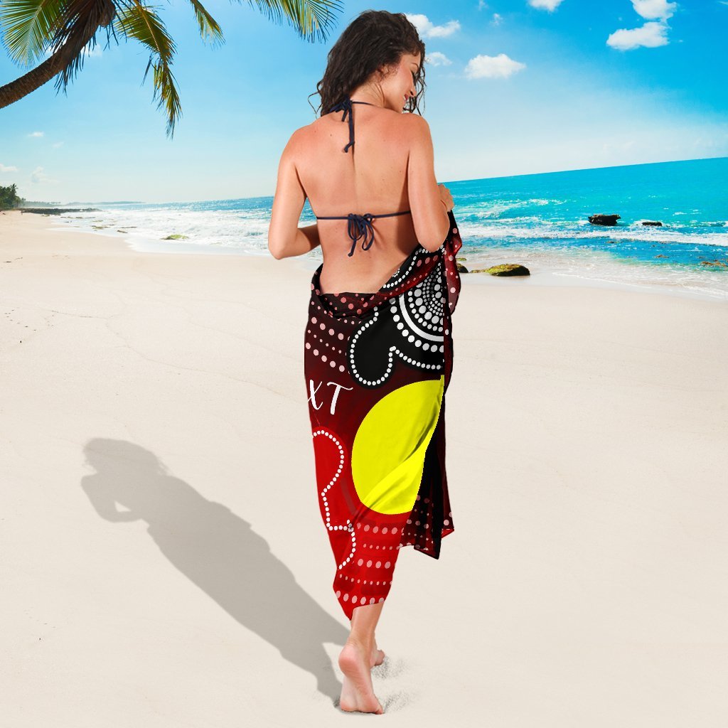 custom-aboriginal-sarong-indigenous-circle-dot-painting-style