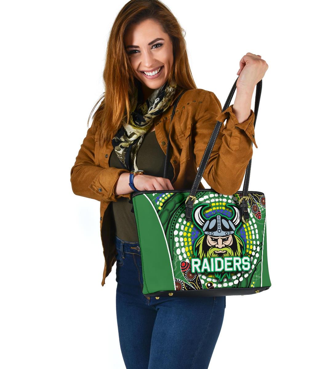 raiders-small-leather-tote-bag-aboriginal