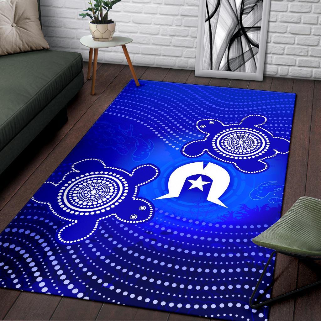 torres-strait-islanders-area-rug-torres-symbol-with-turtle