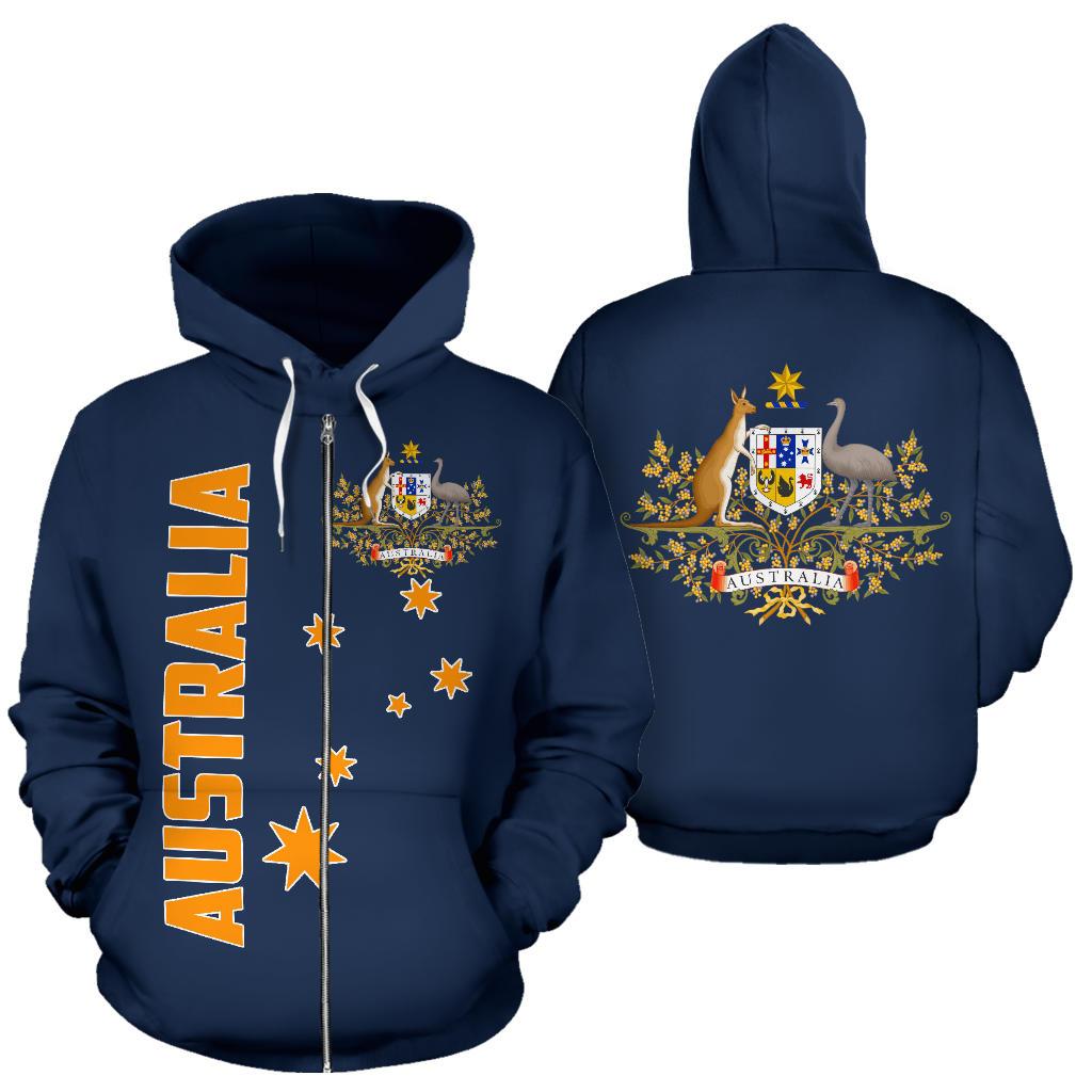 zip-up-hoodie-australian-coat-of-arms-hoodie-southern-cross-australia-unisex