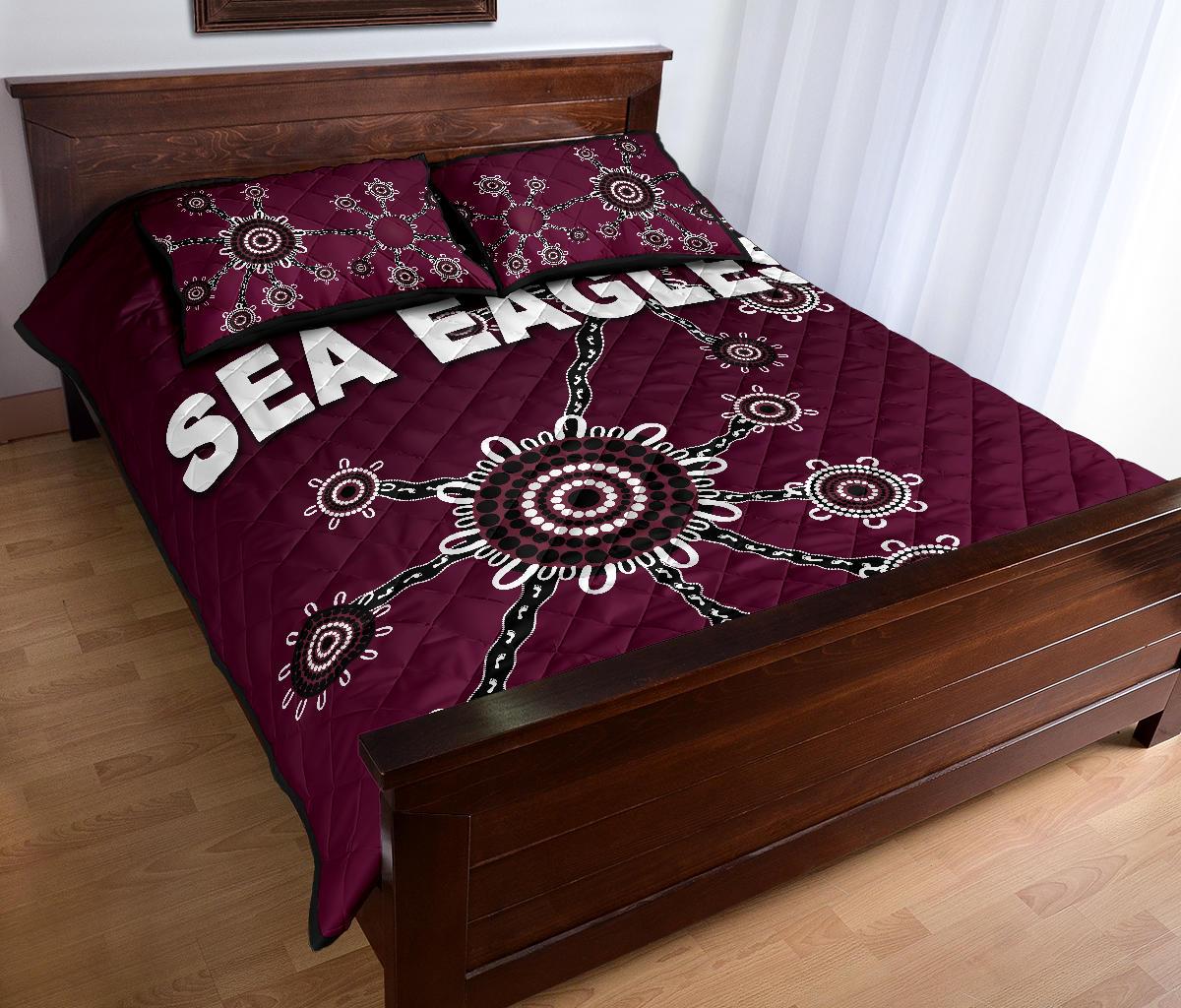 warringah-quilt-bed-set-sea-eagles-simple-indigenous