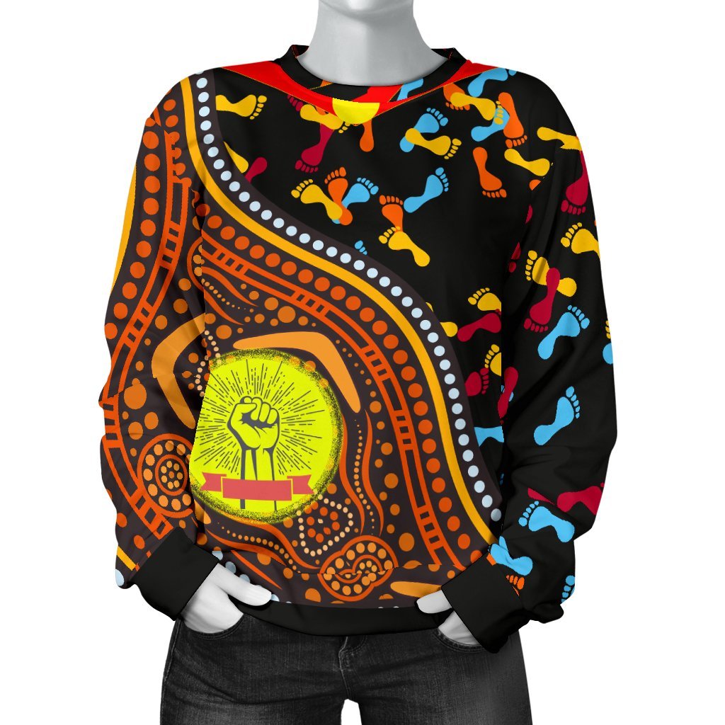 womens-sweaters-aboriginal-style-flag-dot-painting