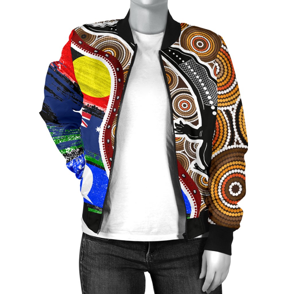 womens-bomber-jacket-australian-aboriginal-crocodile-with-naidoc-flags