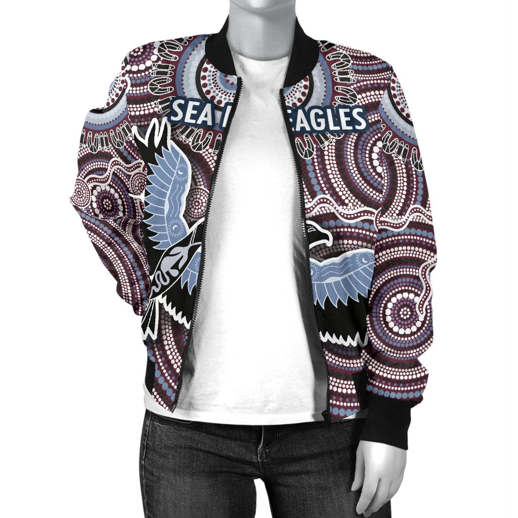 warringah-womens-bomber-jacket-sea-eagles-indigenous