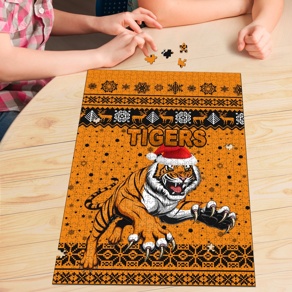 wests-christmas-premium-wood-jigsaw-puzzle-tigers-unique-vibes-orange