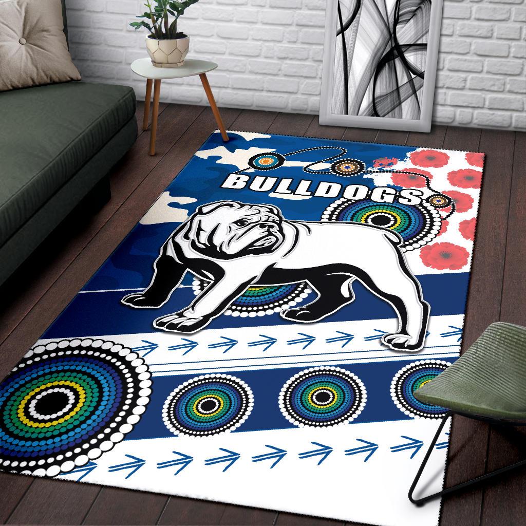 bulldogs-anzac-day-area-rug-mix-indigenous