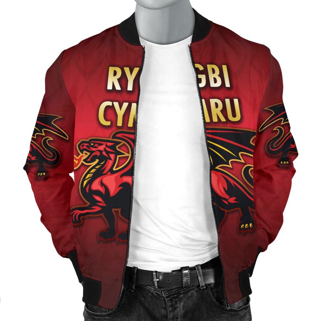 wales-rugby-mens-bomber-jacker-simple-style