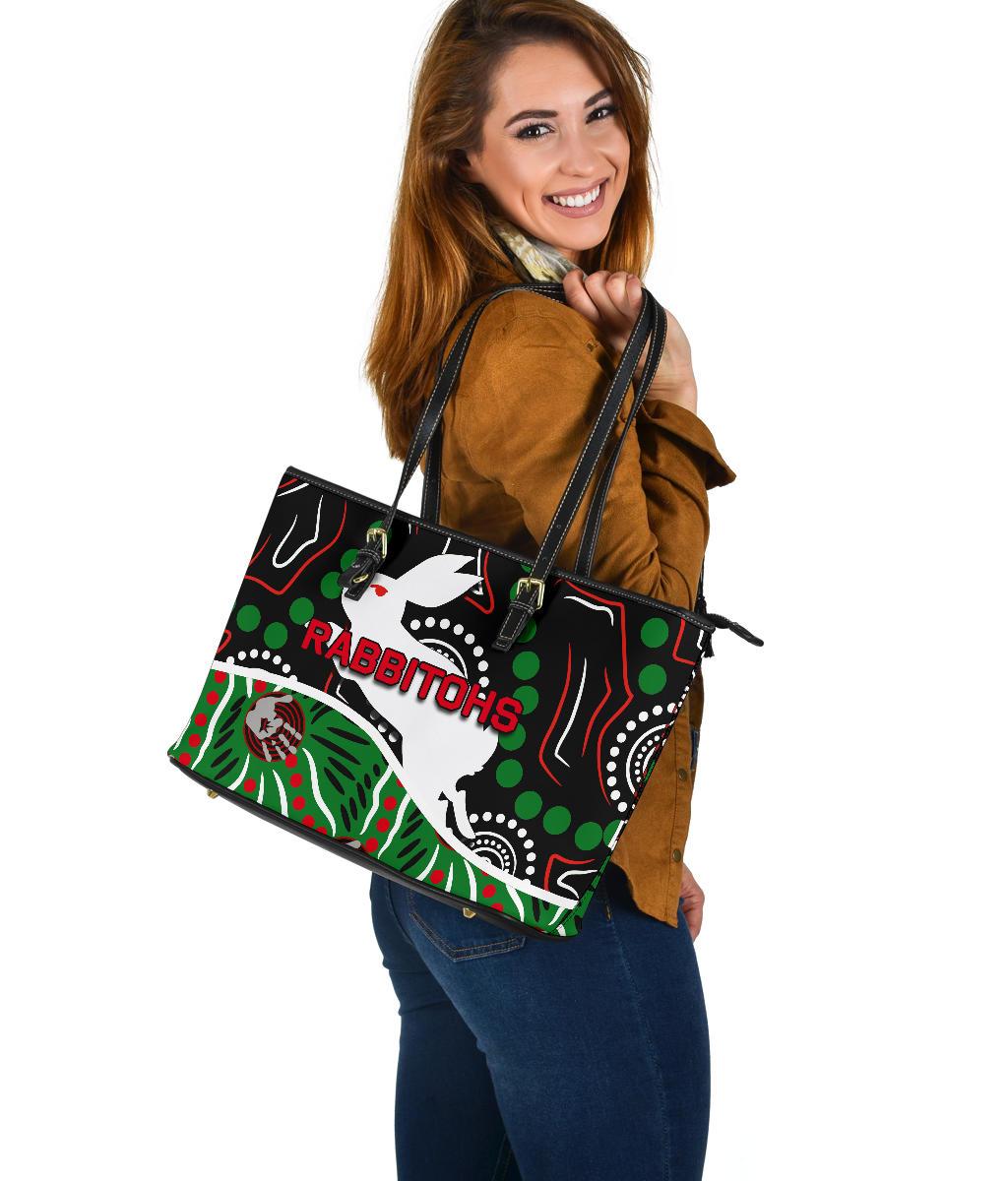 rabbitohs-large-leather-tote-bag-aboriginal