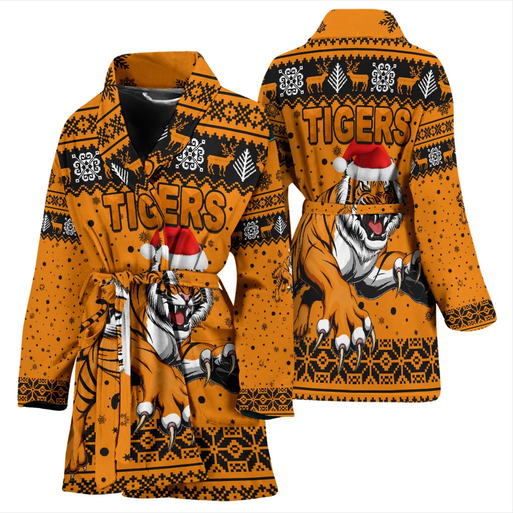 wests-christmas-womens-bath-robe-tigers-unique-vibes-orange