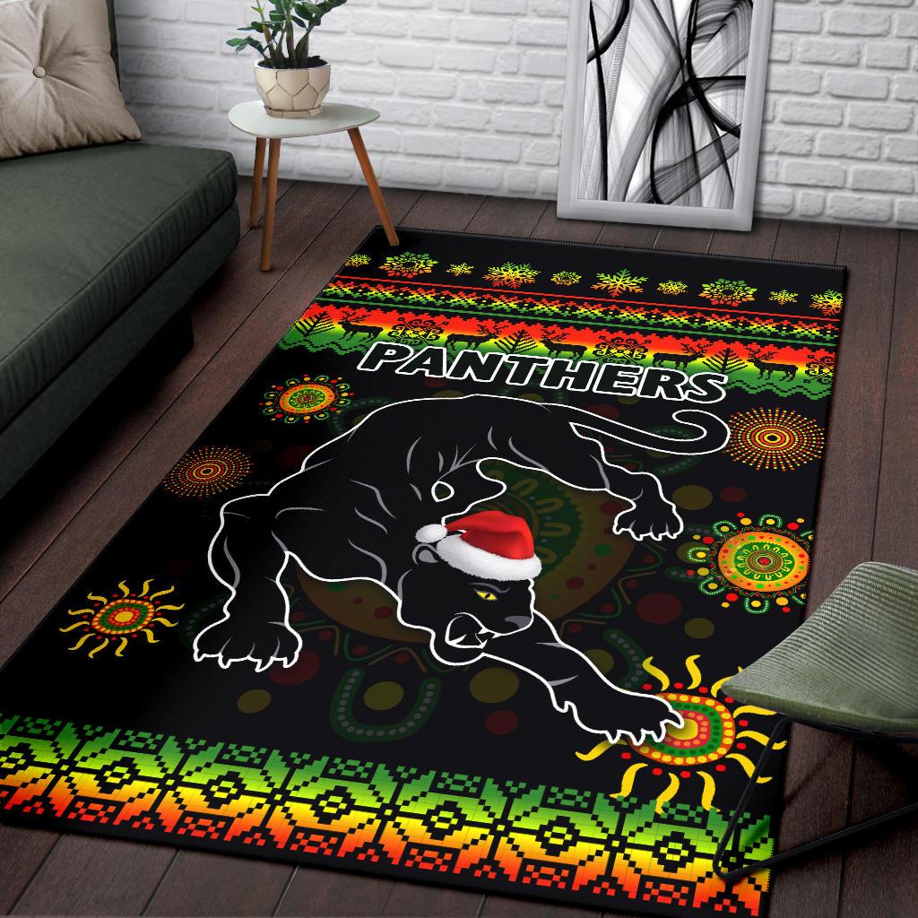 penrith-panthers-christmas-area-rug-indigenous