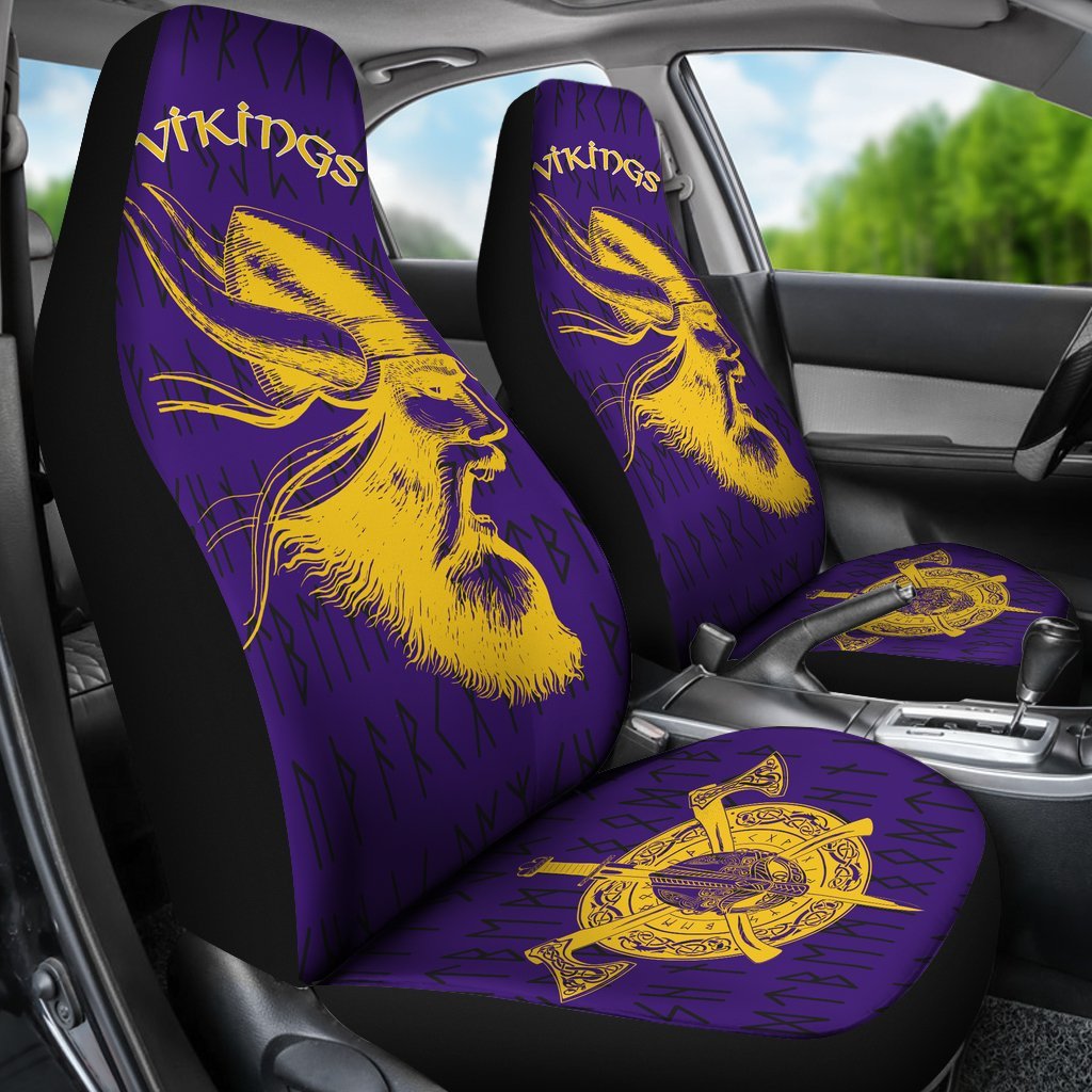 vikings-warrior䋢-car-seat-covers