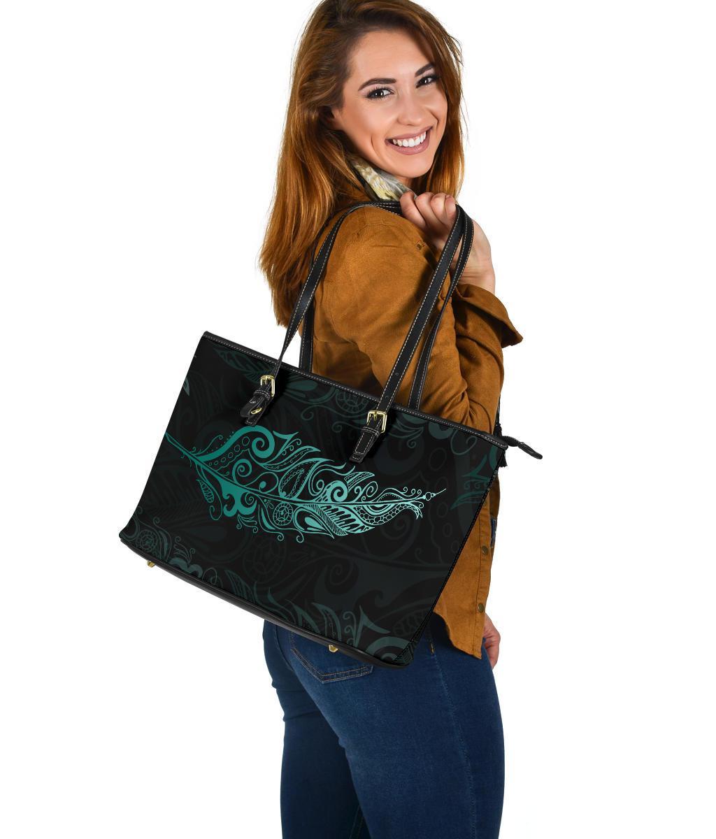 light-silver-fern-leather-tote-bag-large-turquoise