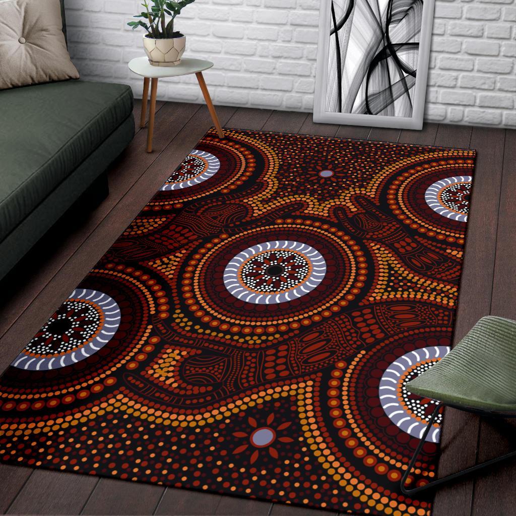 aboriginal-area-rug-aboriginal-human-dot-painting-art