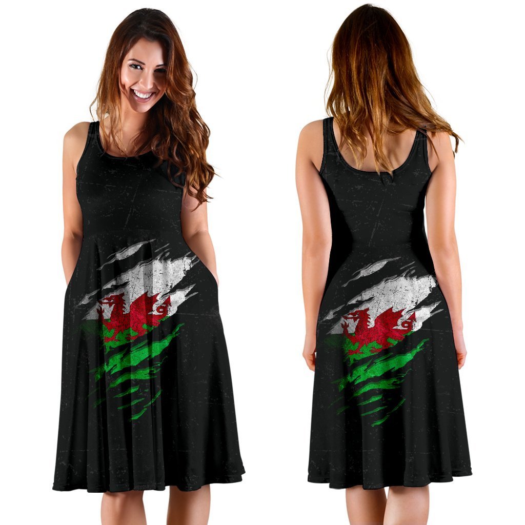 Wales in Me Dress - Special Grunge Style - Vibe Hoodie