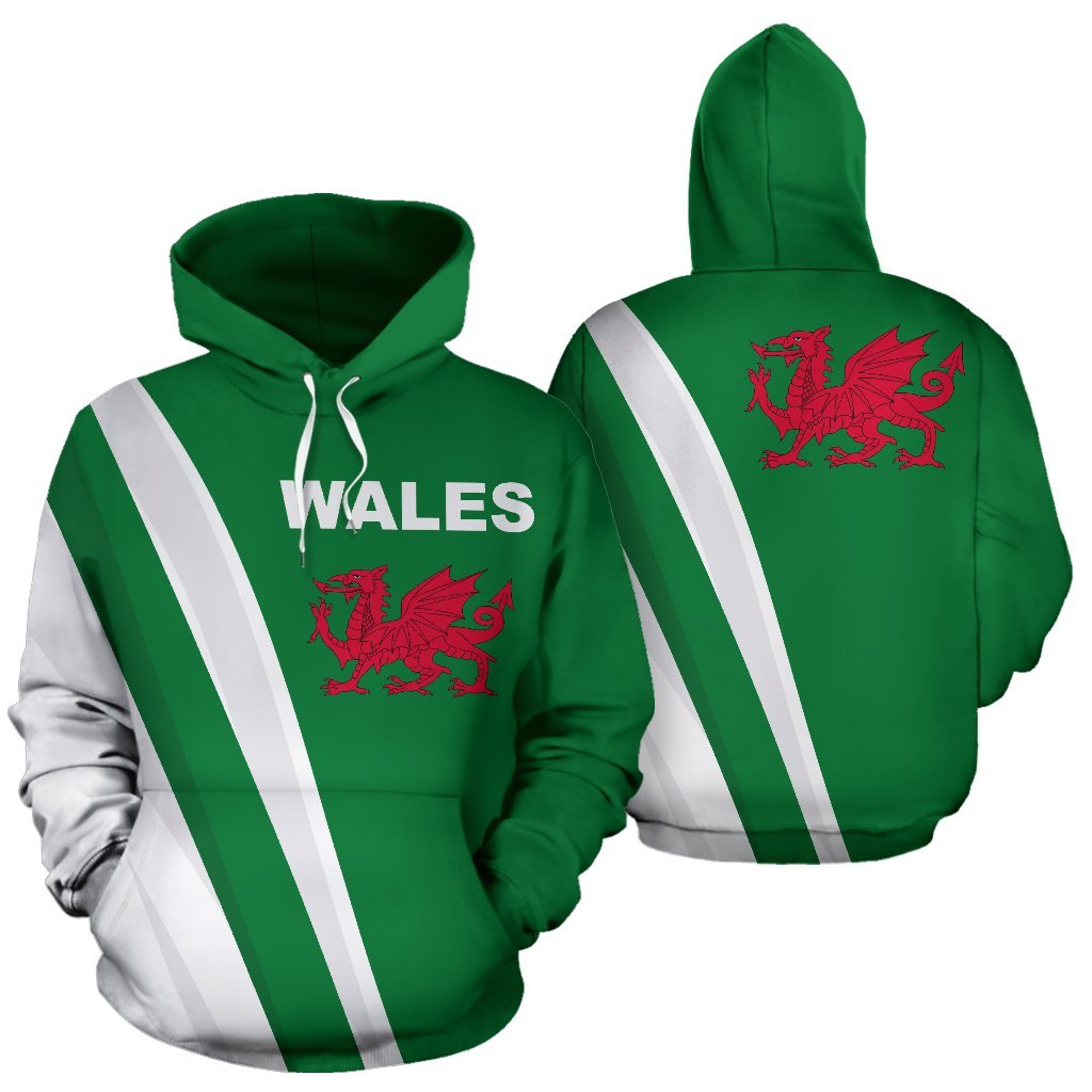 Wales Hoodie K5 Green