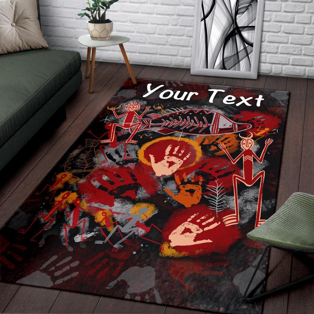 custom-aboriginal-area-rug-indigenous-fish-hand-art