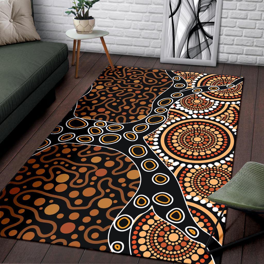 area-rug-aboriginal-dot-art-painting-with-tree