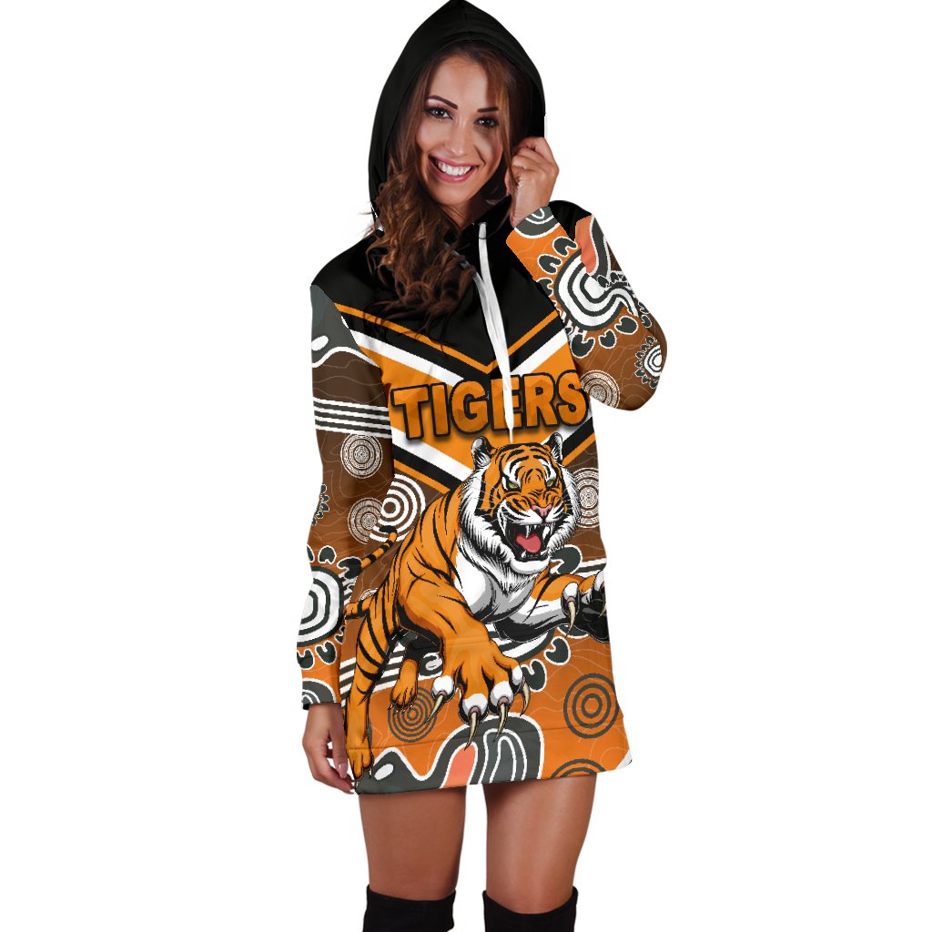 wests-womens-hoodie-dress-tigers-indigenous