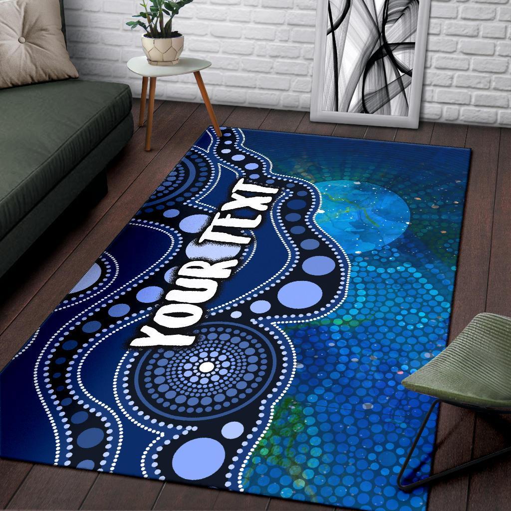 custom-text-aboriginal-area-rug-australia-indigenous-flag-circle-dot-painting-art-blue