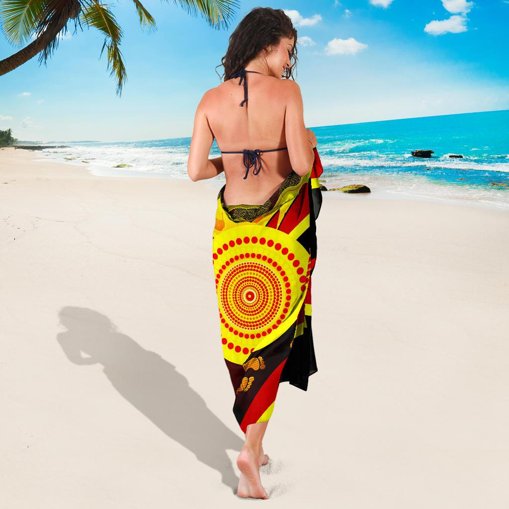 aboriginal-sarong-indigenous-flag-with-footprint-hand-art