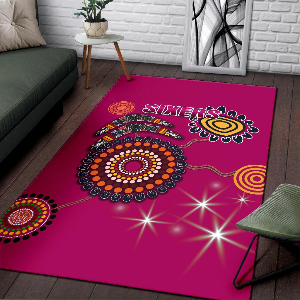 sydney-area-rug-sixers-indigenous-magenta