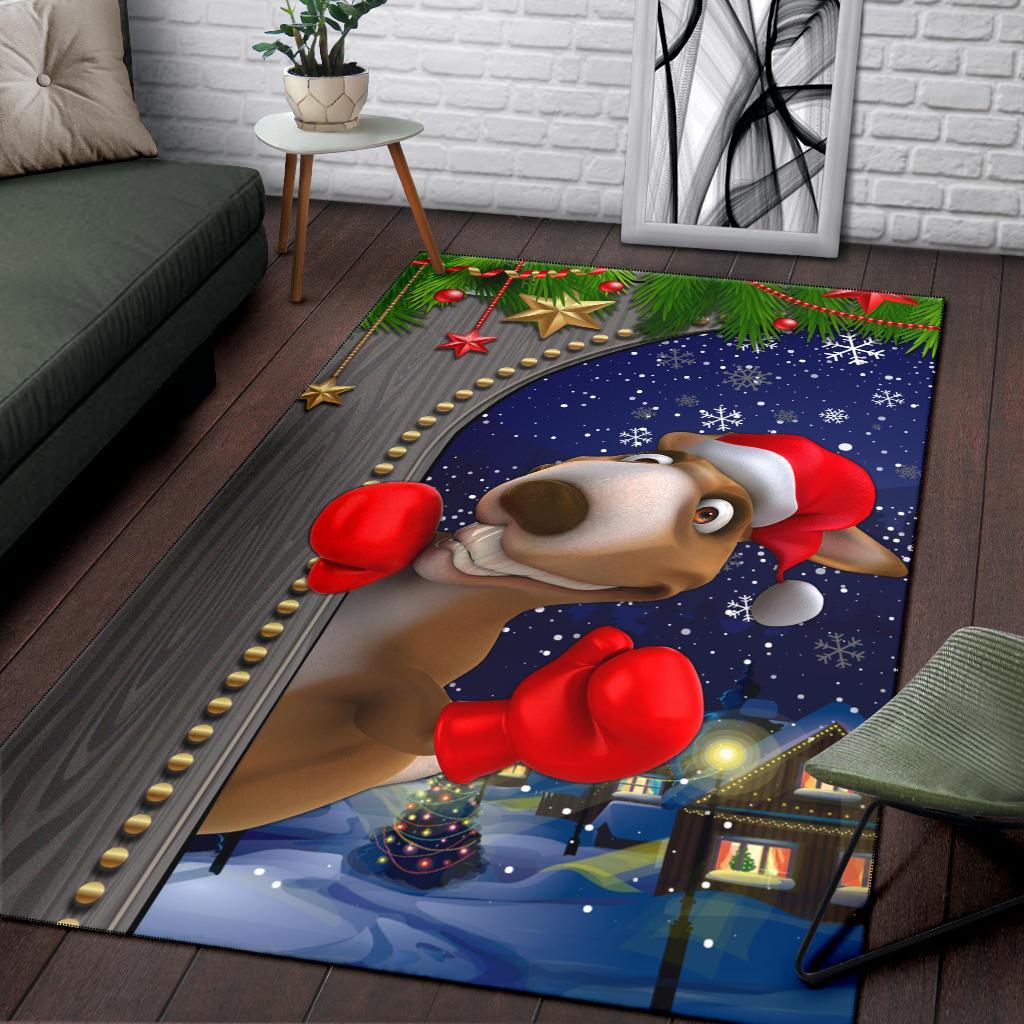 christmas-area-rug-funny-kangaroo-christmas