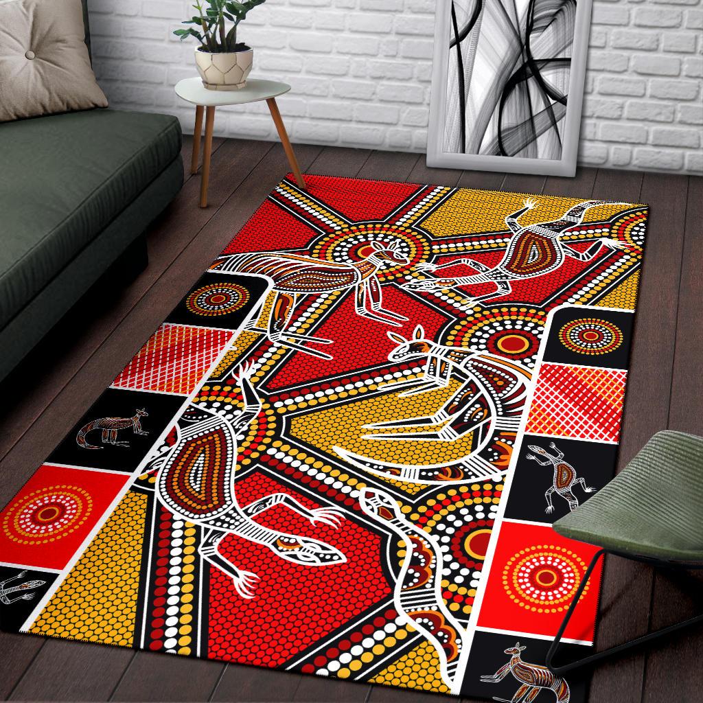 aboriginal-area-rug-kangaroo-dot-painting-patterns