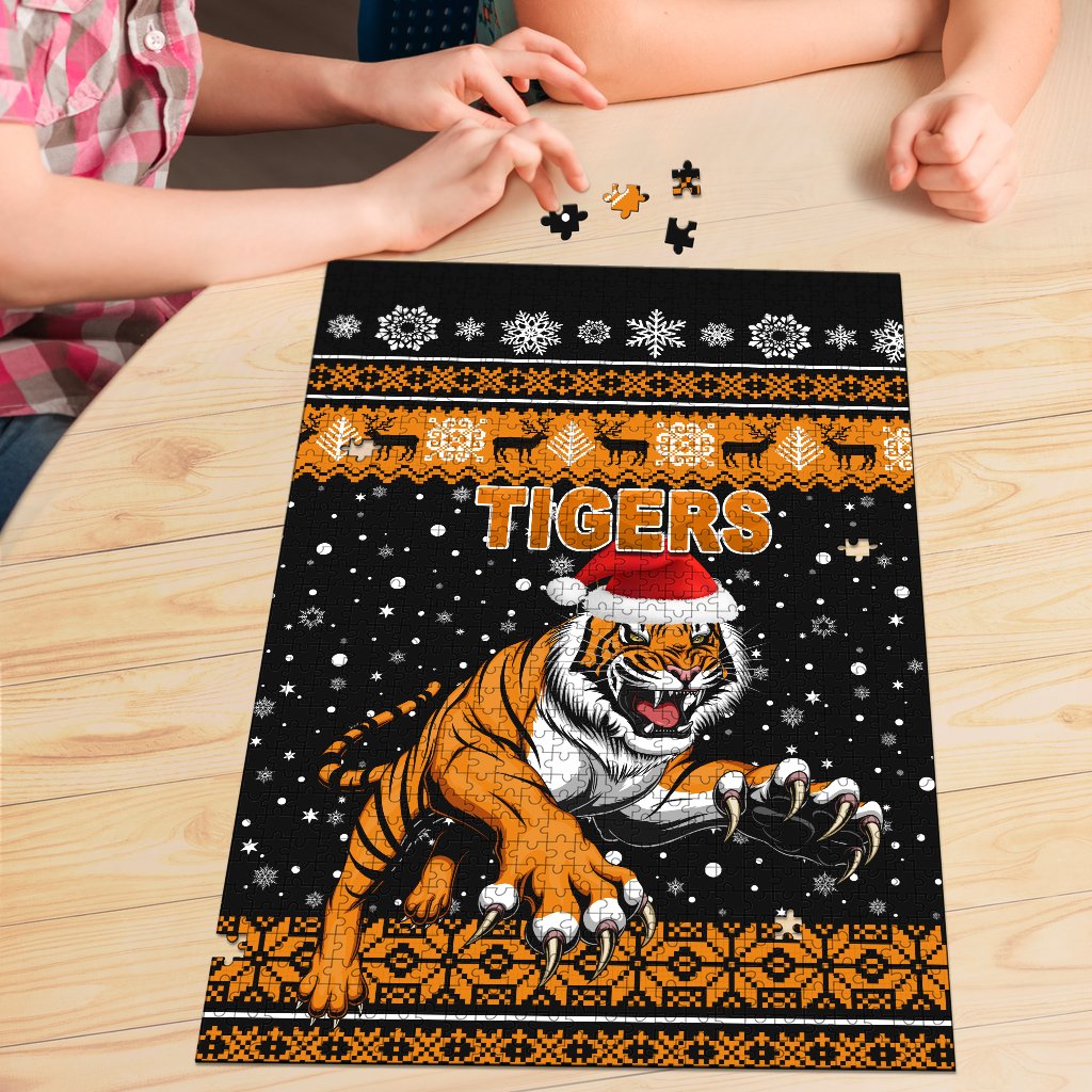 wests-christmas-premium-wood-jigsaw-puzzle-vertical-tigers-unique-vibes-black