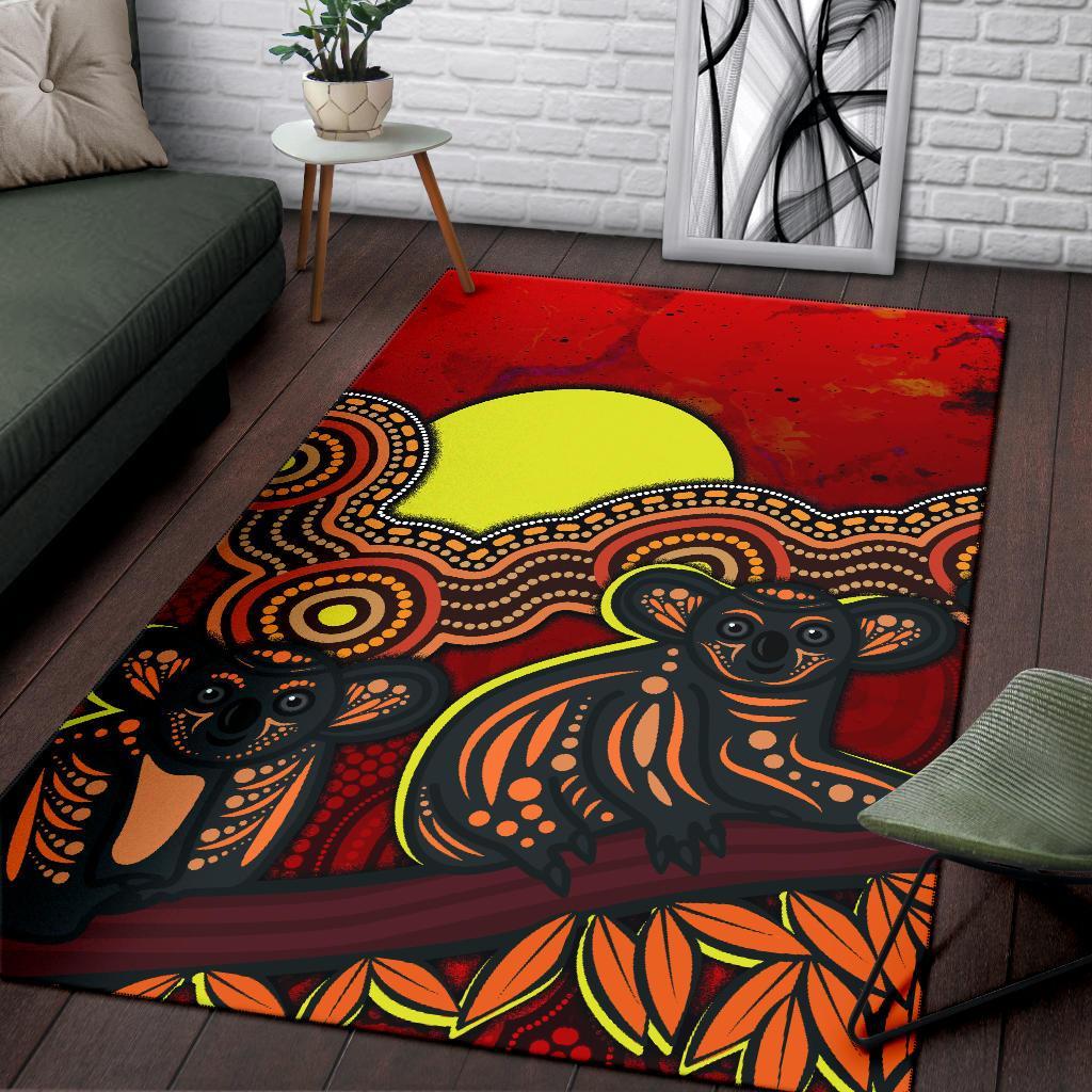 aboriginal-area-rug-australian-indigenous-koala