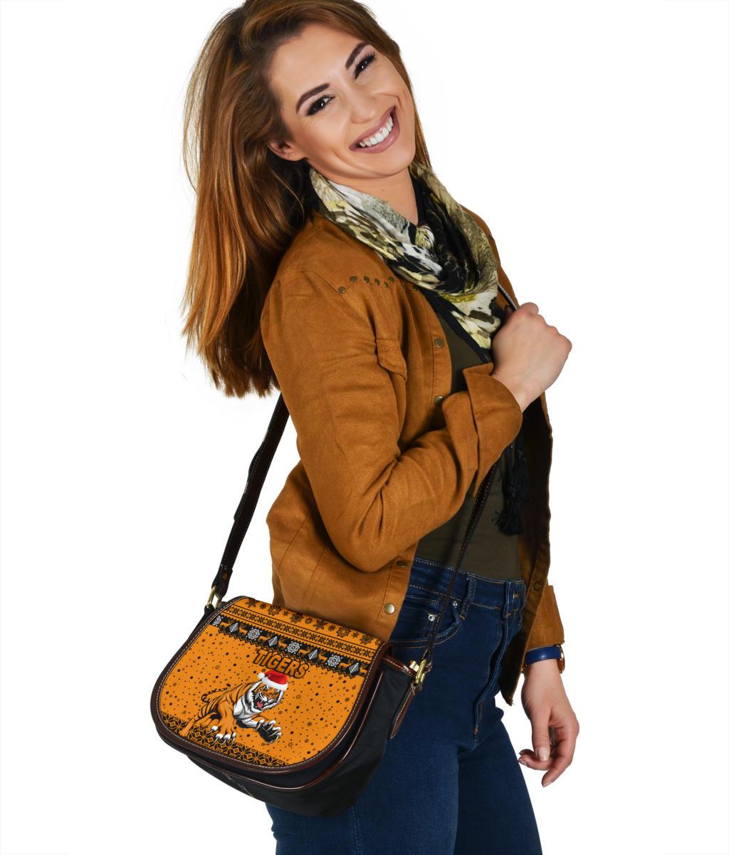 wests-christmas-leather-saddle-bag-tigers-unique-vibes-orange