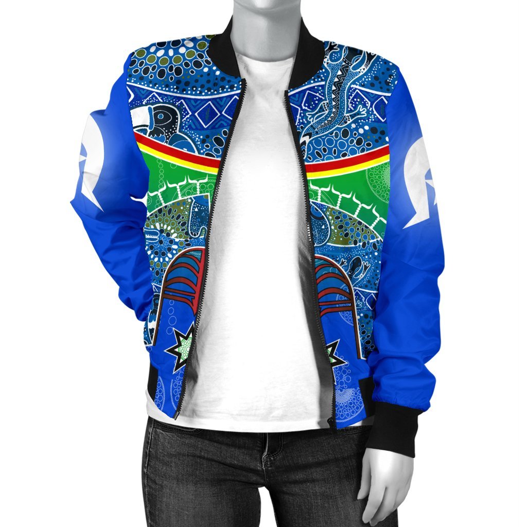 womens-bomber-jacket-torres-strait-symbol-with-aboriginal-patterns