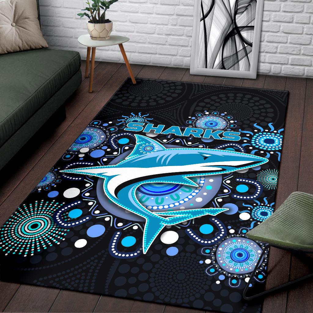 cronulla-area-rug-sharks-indigenous