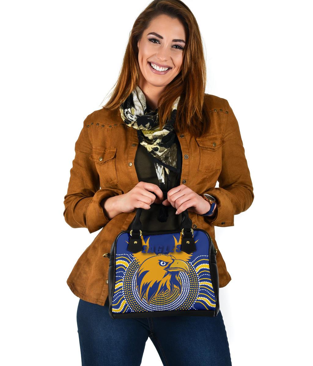 Eagles Shoulder Handbag West Coast Mix Indigenous - Vibe Hoodie