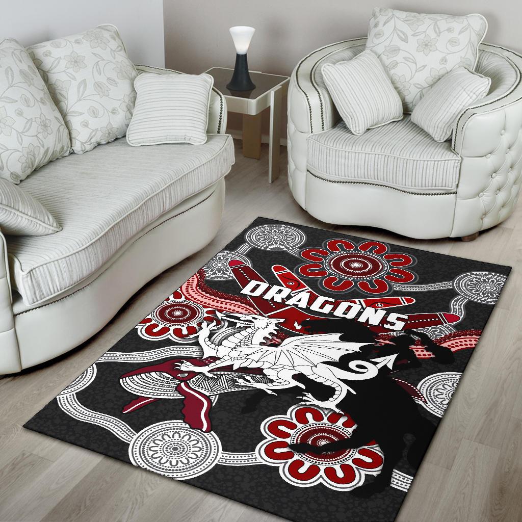 dragons-area-rug-st-george-indigenous-black