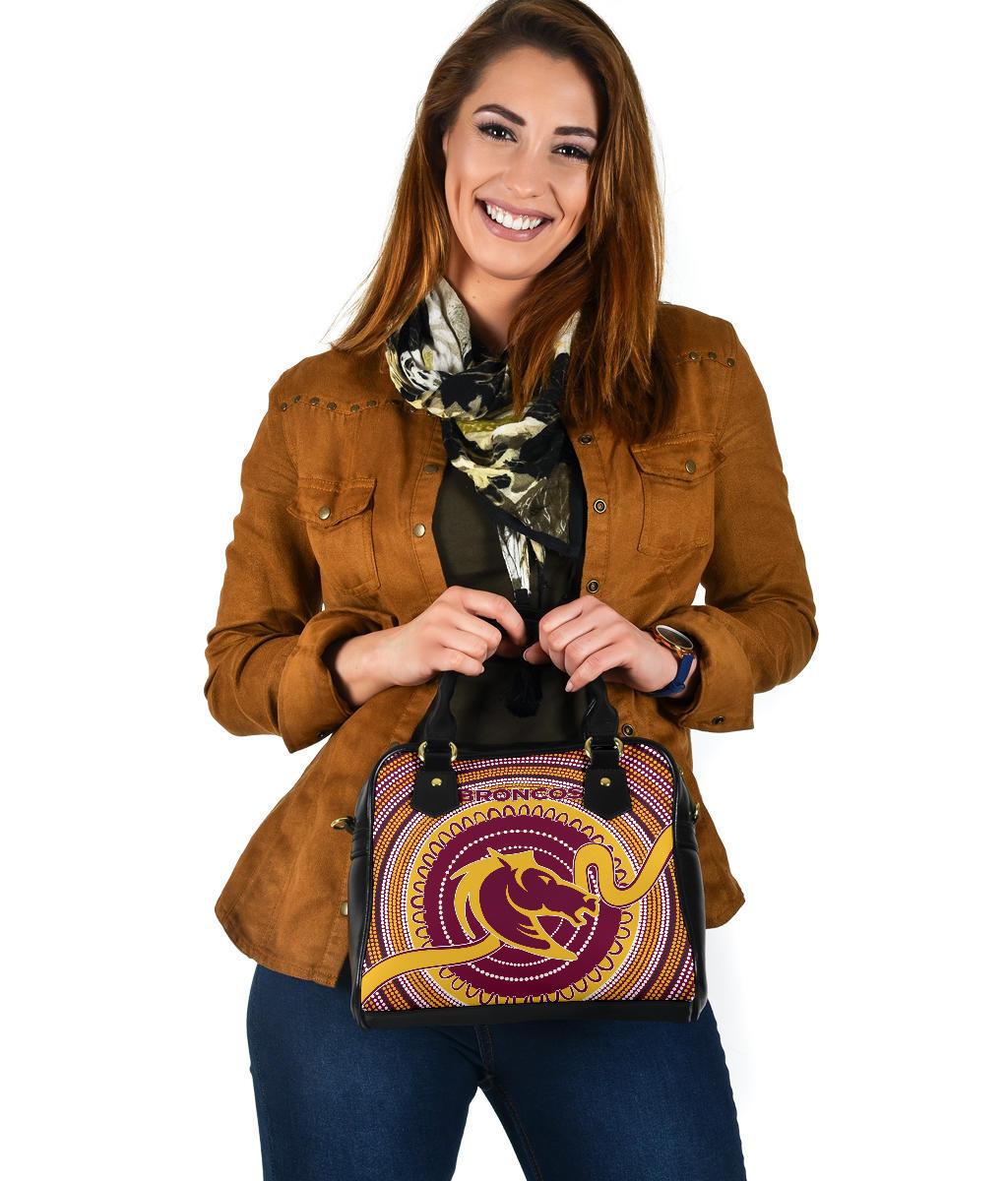 Brisbane Shoulder Handbag Broncos Aboriginal - Vibe Hoodie