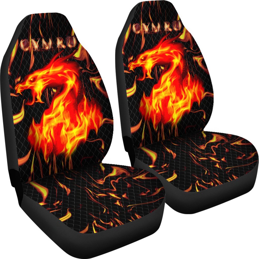 wales-dragon-in-flame-car-seat-covers