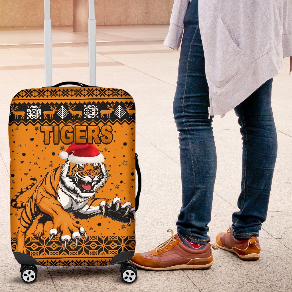 wests-christmas-luggage-covers-tigers-unique-vibes-orange