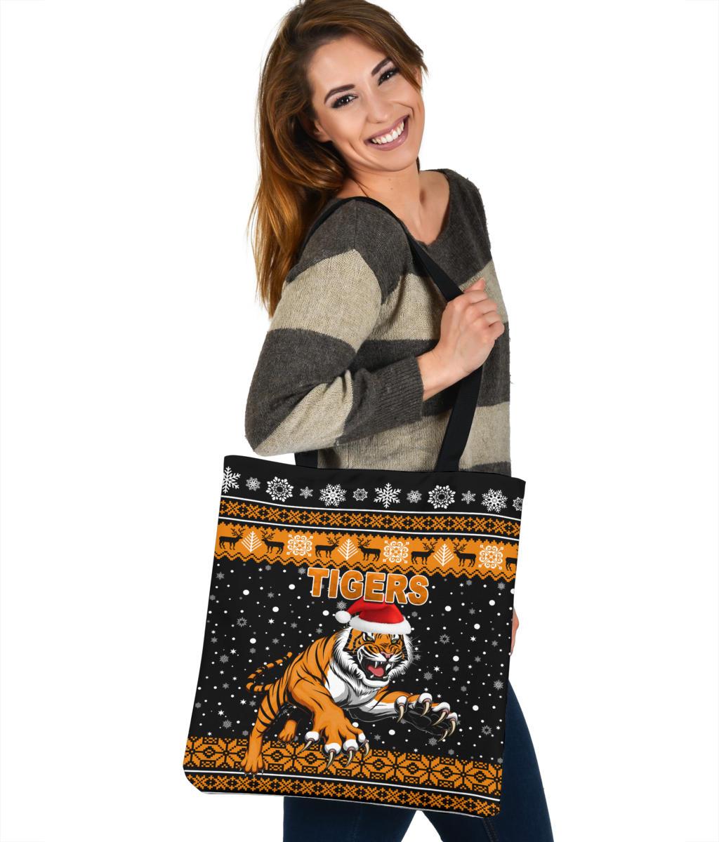 wests-christmas-tote-bag-tigers-unique-vibes-black