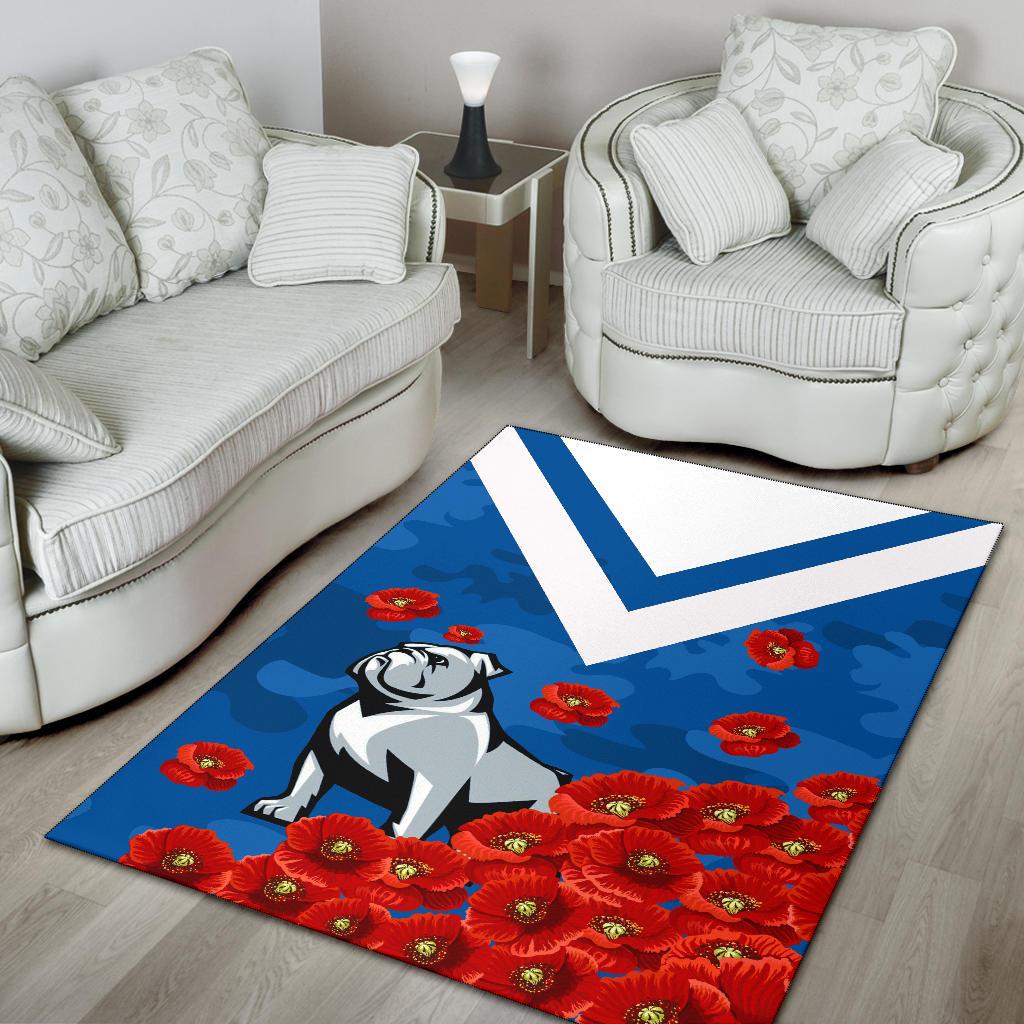 bulldogs-area-rug-poppy-flowers