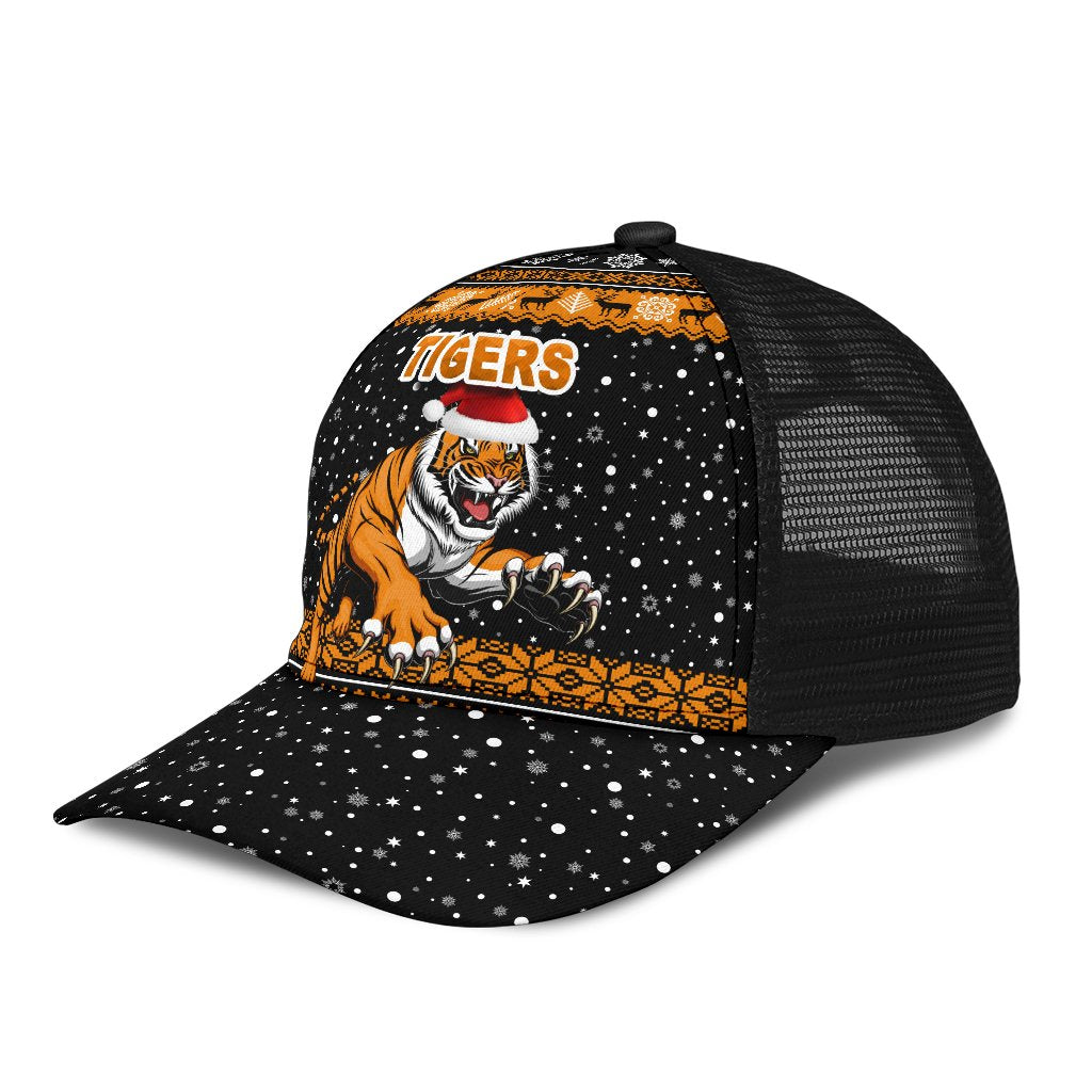 wests-christmas-mesh-back-cap-tigers-unique-vibes-black