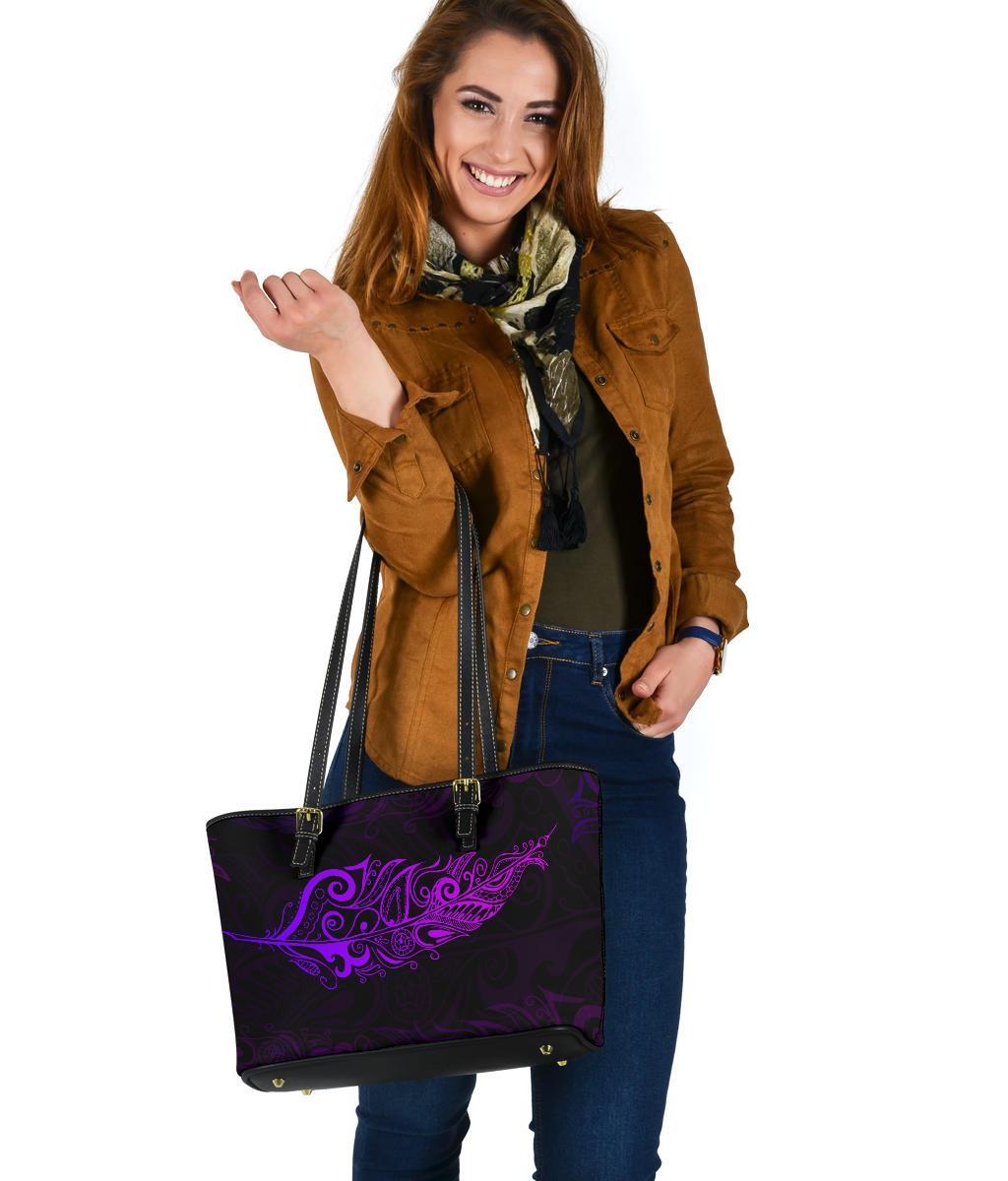 light-silver-fern-leather-tote-bag-purple-small