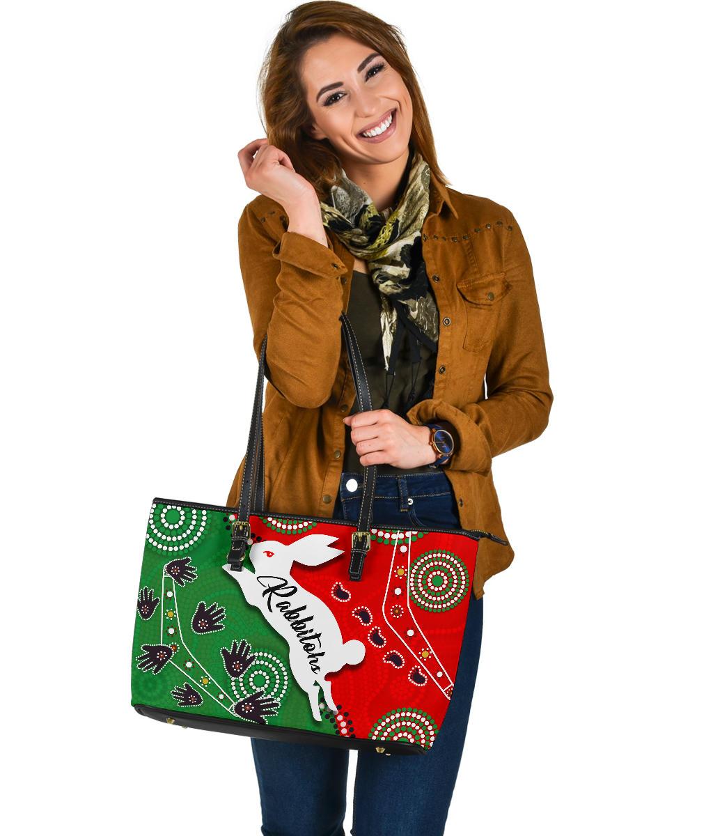 rabbitohs-forever-large-leather-tote-bag-indigenous