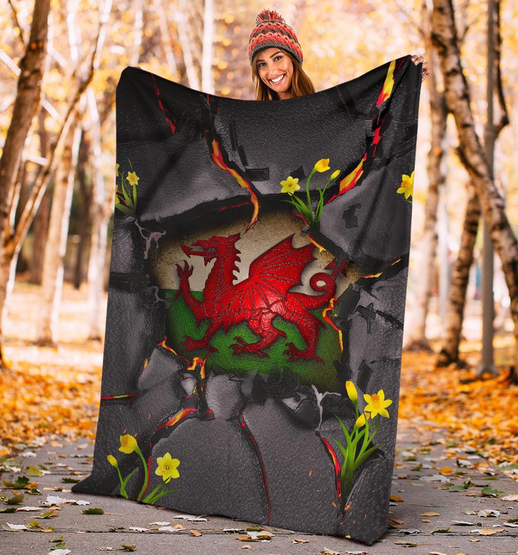 wales-premium-blanket-welsh-dragon-daffodil-lava